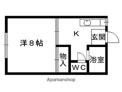 アーバンソレイユ八乙女  ｜ 宮城県仙台市泉区八乙女中央３丁目（賃貸アパート1K・1階・26.50㎡） その2