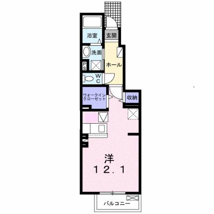 エルタスコート国見 102｜宮城県仙台市青葉区国見１丁目(賃貸アパート1R・1階・33.78㎡)の写真 その2