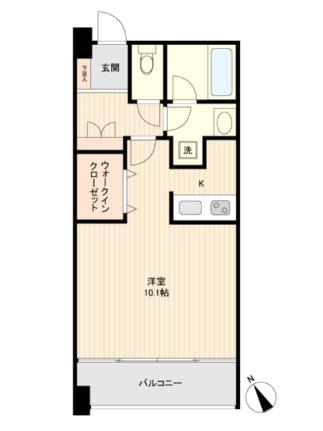 Ｌａ　Ｄｏｕｃｅｕｒ榴ヶ岡 1010｜宮城県仙台市宮城野区榴ケ岡(賃貸マンション1K・10階・32.19㎡)の写真 その2