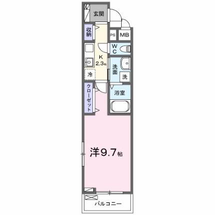 杜の風　原町I 303｜宮城県仙台市宮城野区原町４丁目(賃貸アパート1K・3階・31.21㎡)の写真 その2