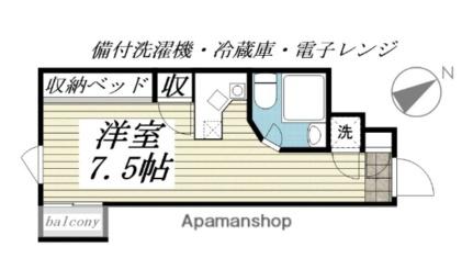 ラ・パルフェ・ド・東仙台 308 ｜ 宮城県仙台市宮城野区新田４丁目（賃貸マンション1R・3階・19.27㎡） その2