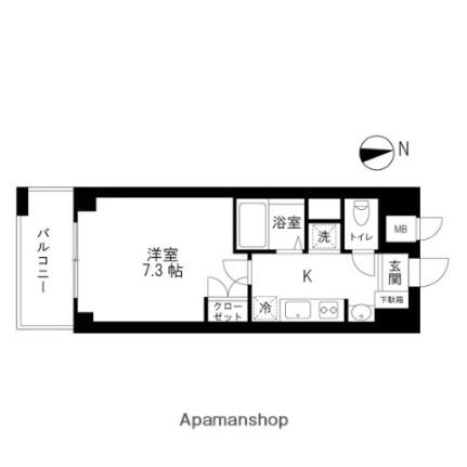 コンフォート榴ヶ岡ステーション 1101｜宮城県仙台市宮城野区榴岡５丁目(賃貸マンション1K・11階・24.60㎡)の写真 その2