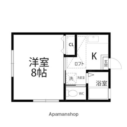 アルム蒲町 101 ｜ 宮城県仙台市若林区蒲町（賃貸アパート1K・1階・24.78㎡） その2