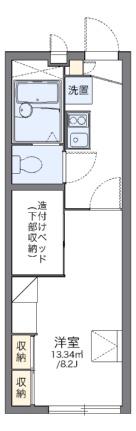 レオパレス北小畑 105｜山形県天童市駅西１丁目(賃貸アパート1K・1階・22.35㎡)の写真 その2