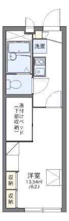 レオパレス北小畑 201｜山形県天童市駅西１丁目(賃貸アパート1K・2階・22.35㎡)の写真 その2