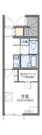 レオネクストＹｕＹｕIII 102｜山形県米沢市成島町２丁目(賃貸アパート1K・1階・23.61㎡)の写真 その2