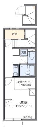 レオネクストＹｕＹｕIII 203｜山形県米沢市成島町２丁目(賃貸アパート1K・2階・28.02㎡)の写真 その2