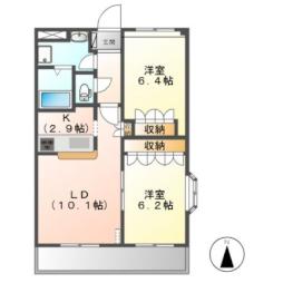 ひたち野うしく駅 7.4万円