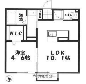 ターフムーア 204｜茨城県神栖市平泉東１丁目(賃貸アパート1LDK・2階・35.16㎡)の写真 その2