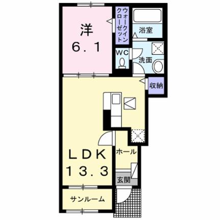 ヴィラＭ＆Ｓ 102｜茨城県神栖市深芝(賃貸アパート1LDK・1階・50.05㎡)の写真 その2