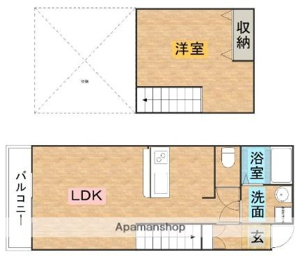 ヴァルワールIII 102 ｜ 栃木県那須塩原市島方（賃貸アパート1LDK・1階・47.10㎡） その2