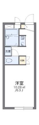 レオパレス優優 203｜群馬県太田市新井町(賃貸アパート1K・2階・19.87㎡)の写真 その2