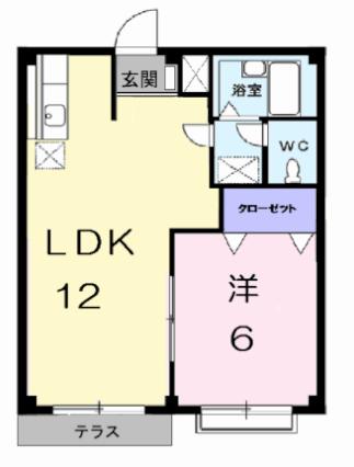 メゾン・ド・クレール_間取り_0