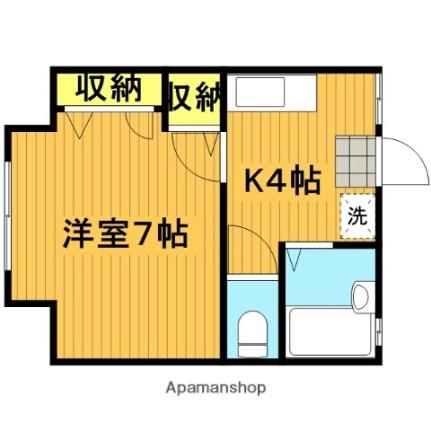 ハイムタカノ 102｜埼玉県さいたま市浦和区領家３丁目(賃貸アパート1K・1階・23.00㎡)の写真 その2