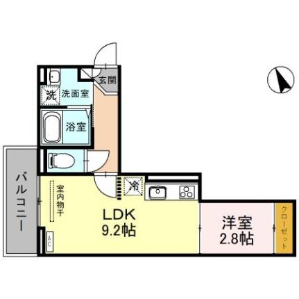 埼玉県さいたま市浦和区北浦和５丁目(賃貸アパート1LDK・2階・31.36㎡)の写真 その2