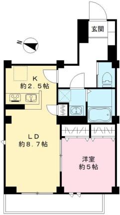 グラン　ソレイユ　（仮）さいたま市浦和区ビューノ 302号室｜埼玉県さいたま市浦和区北浦和３丁目(賃貸アパート1LDK・3階・41.61㎡)の写真 その2