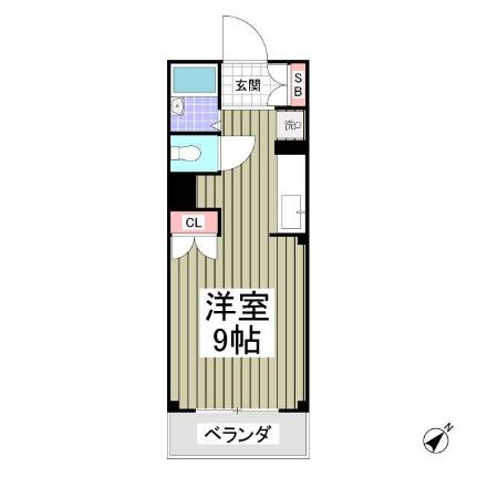 メゾンルシエール 307｜埼玉県さいたま市北区東大成町１丁目(賃貸マンション1R・3階・27.09㎡)の写真 その2