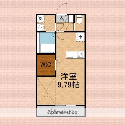 カメリアふじみ野 203｜埼玉県ふじみ野市亀久保４丁目(賃貸アパート1R・2階・25.39㎡)の写真 その2