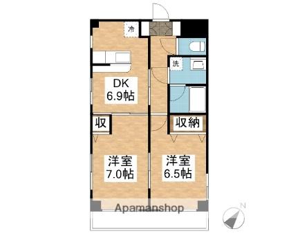 カーサソラーレ 203 ｜ 埼玉県久喜市伊坂中央２丁目（賃貸マンション2DK・2階・45.79㎡） その2