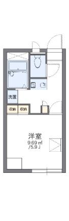 レオパレスビオス加須 209｜埼玉県加須市中央１丁目(賃貸アパート1K・2階・20.28㎡)の写真 その2