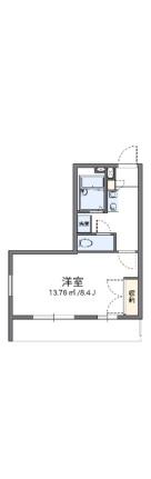 レオパレスＣｙｐｅｒｕｓ 201｜埼玉県春日部市梅田本町２丁目(賃貸マンション1K・2階・24.84㎡)の写真 その2