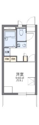 レオパレスｃｏｍｆｏｒｔ 206｜埼玉県春日部市備後西２丁目(賃貸マンション1K・2階・20.28㎡)の写真 その2