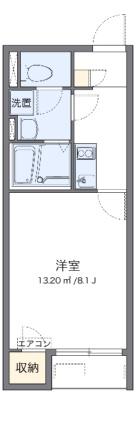 レオネクストヴィラージュ碧水I 205 ｜ 埼玉県南埼玉郡宮代町川端３丁目（賃貸アパート1K・2階・25.89㎡） その2