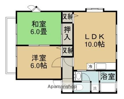 アメニティ２番館_間取り_0