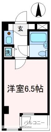 埼玉県狭山市富士見１丁目(賃貸マンション1K・3階・18.07㎡)の写真 その2