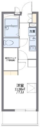 レオパレス稲荷山ヒルズ 102｜埼玉県狭山市鵜ノ木(賃貸マンション1K・1階・20.81㎡)の写真 その2