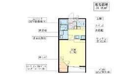 レオパレス双柳3番館 205 ｜ 埼玉県飯能市大字双柳（賃貸アパート1K・2階・31.05㎡） その2