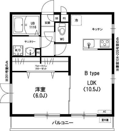 リブリ・ソフィア中央 205｜東京都江戸川区中央２丁目(賃貸アパート1LDK・2階・40.57㎡)の写真 その2