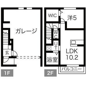 Ｐｅｒｇｏｌａ（パーゴラ） B｜千葉県木更津市清見台３丁目(賃貸アパート1LDK・1階・72.81㎡)の写真 その2