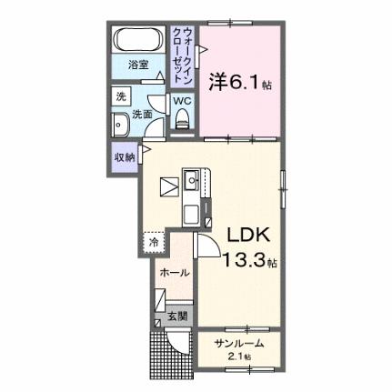 ガーデニア請西 105｜千葉県木更津市請西南５丁目(賃貸アパート1LDK・1階・50.01㎡)の写真 その2