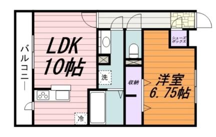 エスポワール ｜千葉県松戸市稔台１丁目(賃貸アパート1LDK・3階・45.04㎡)の写真 その2