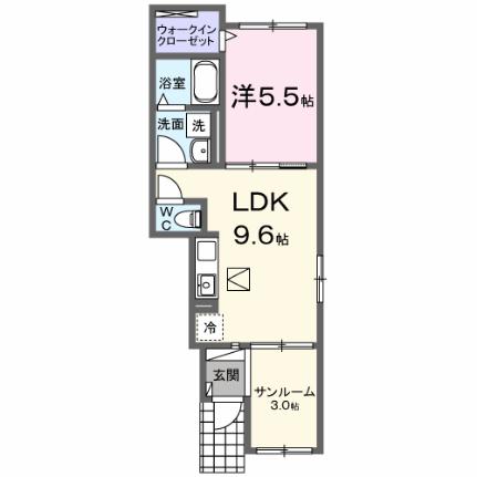 シエロ　ビスタ　ブランカ 103 ｜ 千葉県松戸市常盤平７丁目（賃貸アパート1LDK・1階・40.10㎡） その2