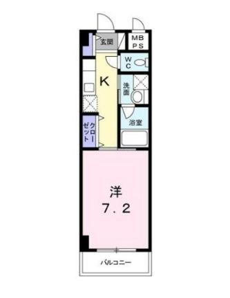 インプレス蒲田（ｉｍｐｒｅｓｓ 404｜東京都大田区蒲田３丁目(賃貸マンション1K・4階・25.68㎡)の写真 その2