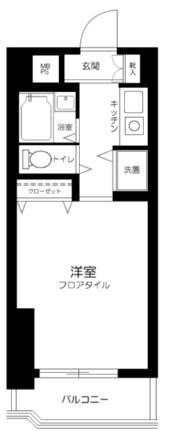 ライオンズマンション仲六郷 305｜東京都大田区仲六郷３丁目(賃貸マンション1K・3階・19.88㎡)の写真 その2