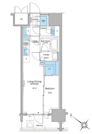 ルフォンプログレ西大井プレミア 1104｜東京都品川区西大井１丁目(賃貸マンション1LDK・11階・32.29㎡)の写真 その2