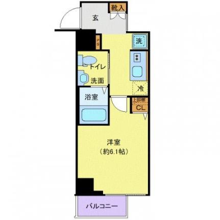 東京都品川区二葉１丁目(賃貸マンション1K・4階・22.62㎡)の写真 その2