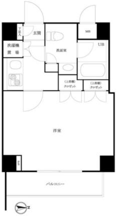 ルーブル泉岳寺前 205｜東京都港区高輪２丁目(賃貸マンション1K・2階・26.05㎡)の写真 その2