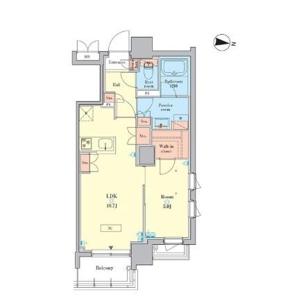 ＲＪＲプレシア千鳥 0610｜東京都大田区千鳥２丁目(賃貸マンション1LDK・6階・41.63㎡)の写真 その2