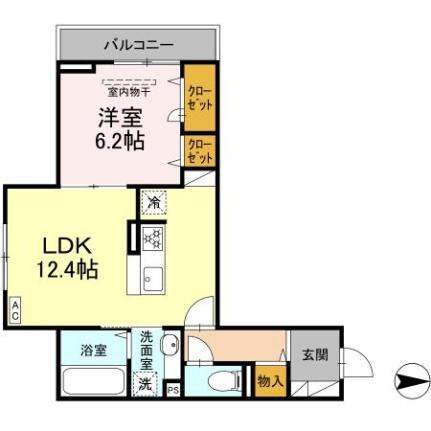 プルミエール新田 201｜東京都大田区矢口１丁目(賃貸アパート1LDK・2階・46.90㎡)の写真 その2