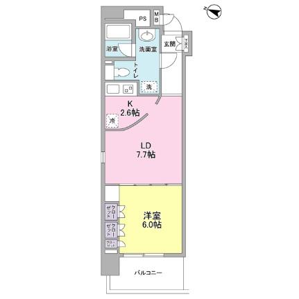 コンフォリア西麻布 0301｜東京都港区西麻布４丁目(賃貸マンション1LDK・3階・39.38㎡)の写真 その2