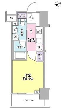 サンピエス大森 0902｜東京都大田区大森北１丁目(賃貸マンション1K・9階・22.05㎡)の写真 その2