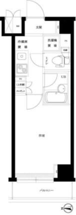 ルーブル池上伍番館 504｜東京都大田区池上７丁目(賃貸マンション1K・5階・20.25㎡)の写真 その2