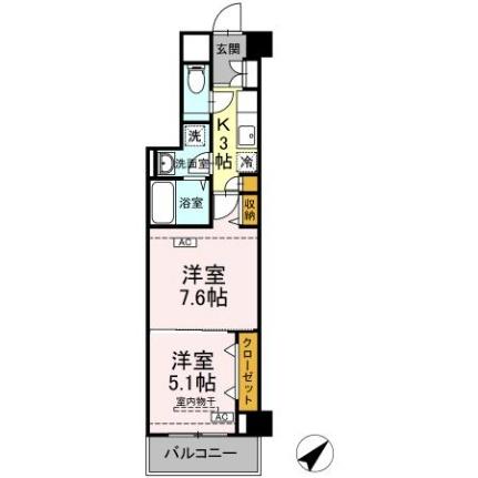 Ｈｉｌｌ　Ｆｌａｔ　Ｏｓａｋｉ 516｜東京都品川区大崎２丁目(賃貸マンション1DK・5階・38.27㎡)の写真 その2