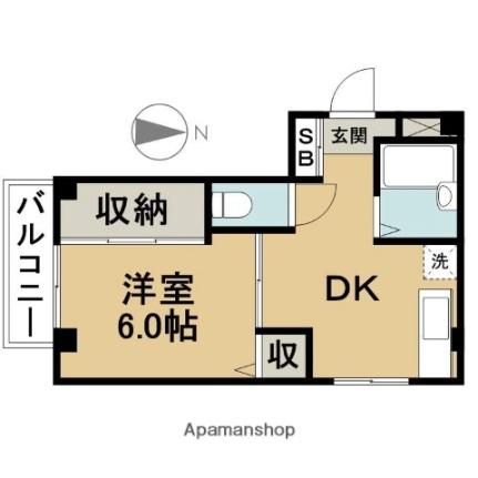 コーポ保戸田 ｜東京都江戸川区中葛西５丁目(賃貸マンション1DK・2階・28.00㎡)の写真 その2