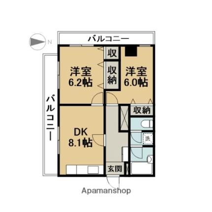 スターストン葛西 1001｜東京都江戸川区東葛西５丁目(賃貸マンション2DK・10階・49.13㎡)の写真 その2