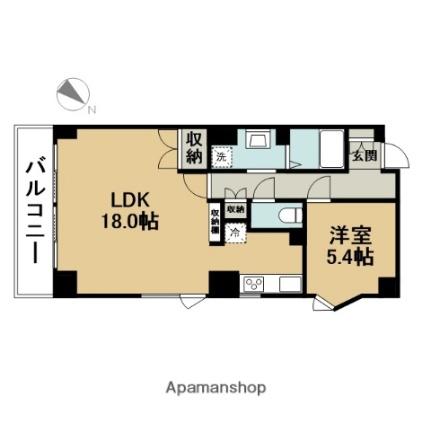 ＫＩＲＡＫＵII－キラク2－ B802 ｜ 東京都江戸川区西葛西６丁目（賃貸マンション1LDK・8階・58.32㎡） その2